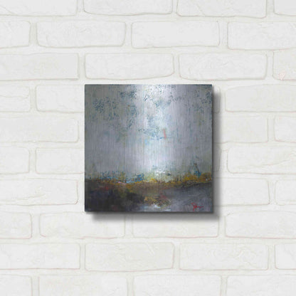 Luxe Metal Art 'In The Pink' by Patrick Dennis, Metal Wall Art,12x12