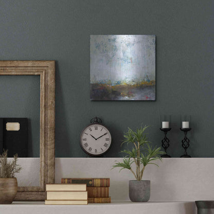 Luxe Metal Art 'In The Pink' by Patrick Dennis, Metal Wall Art,12x12