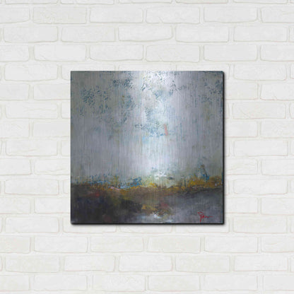 Luxe Metal Art 'In The Pink' by Patrick Dennis, Metal Wall Art,24x24