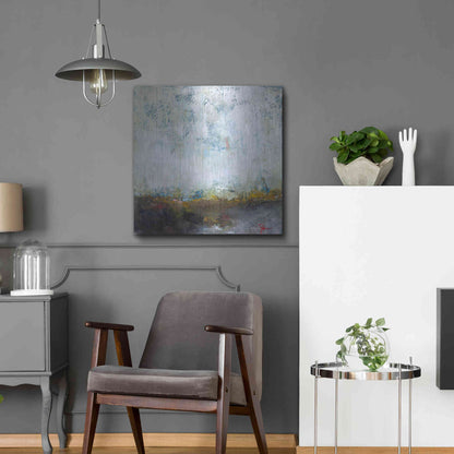 Luxe Metal Art 'In The Pink' by Patrick Dennis, Metal Wall Art,24x24