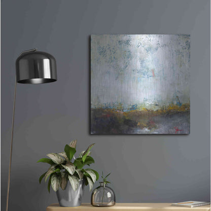 Luxe Metal Art 'In The Pink' by Patrick Dennis, Metal Wall Art,24x24