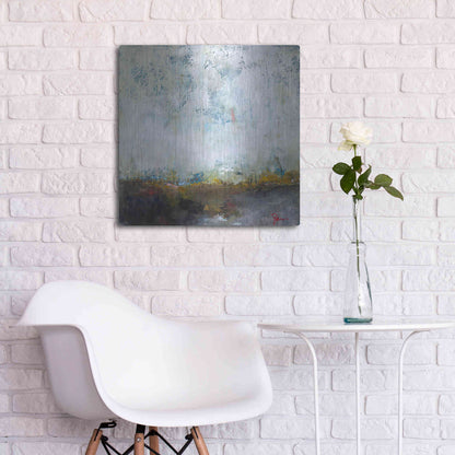 Luxe Metal Art 'In The Pink' by Patrick Dennis, Metal Wall Art,24x24