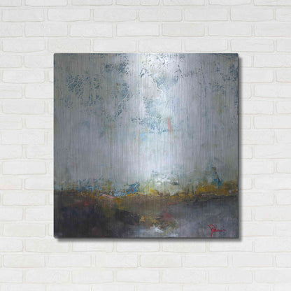 Luxe Metal Art 'In The Pink' by Patrick Dennis, Metal Wall Art,36x36