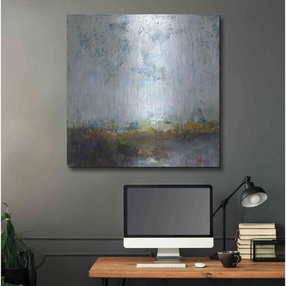 Luxe Metal Art 'In The Pink' by Patrick Dennis, Metal Wall Art,36x36