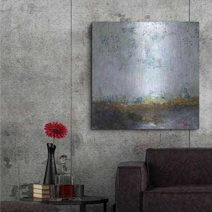 Luxe Metal Art 'In The Pink' by Patrick Dennis, Metal Wall Art,36x36