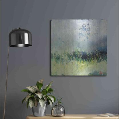 Luxe Metal Art 'In The Weeds' by Patrick Dennis, Metal Wall Art,24x24