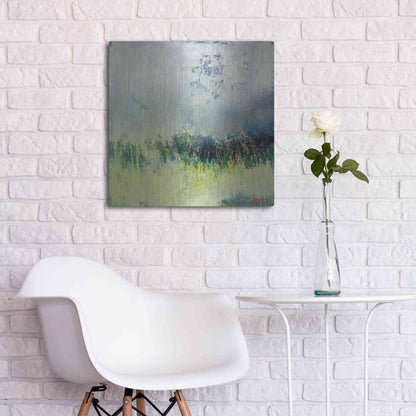 Luxe Metal Art 'In The Weeds' by Patrick Dennis, Metal Wall Art,24x24