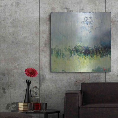 Luxe Metal Art 'In The Weeds' by Patrick Dennis, Metal Wall Art,36x36