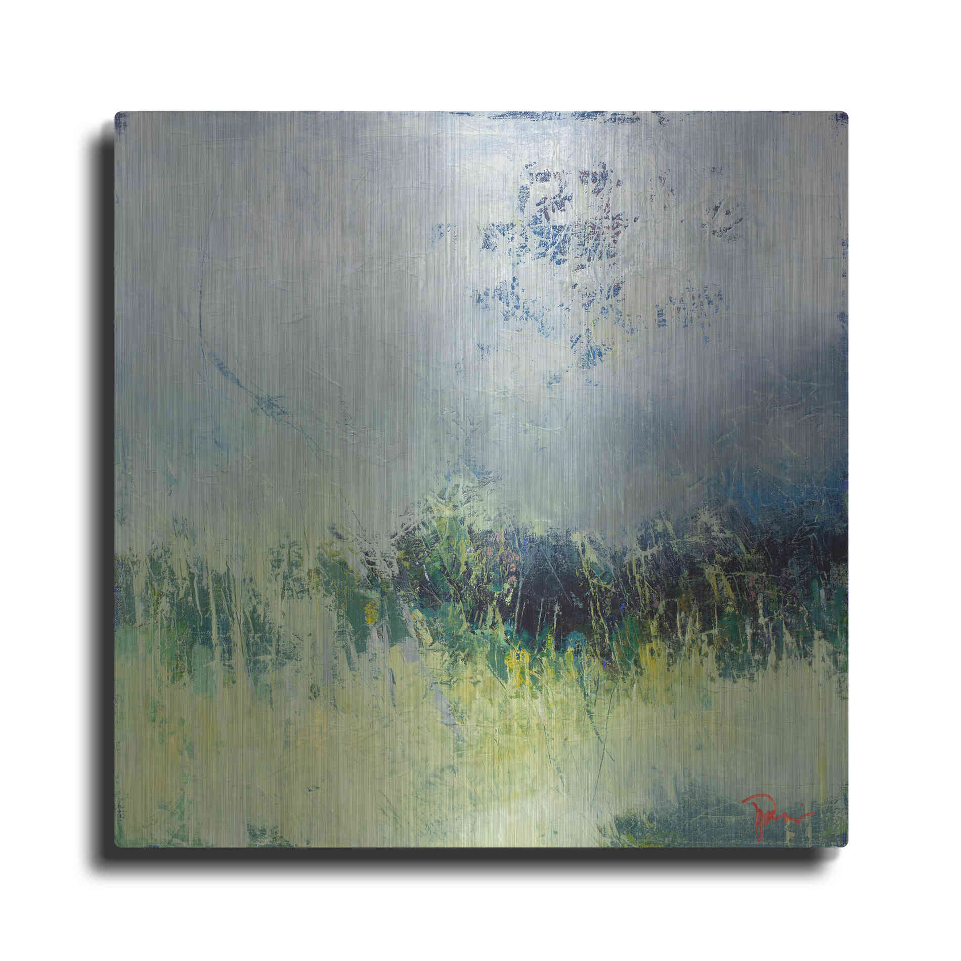 Luxe Metal Art 'In The Weeds' by Patrick Dennis, Metal Wall Art