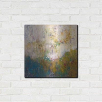 Luxe Metal Art 'London No. 1' by Patrick Dennis, Metal Wall Art,24x24