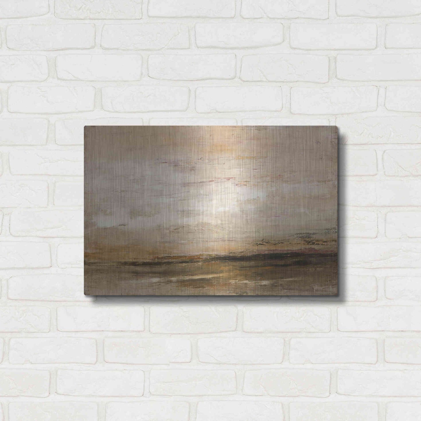 Luxe Metal Art 'Newsworthy' by Patrick Dennis, Metal Wall Art,24x16