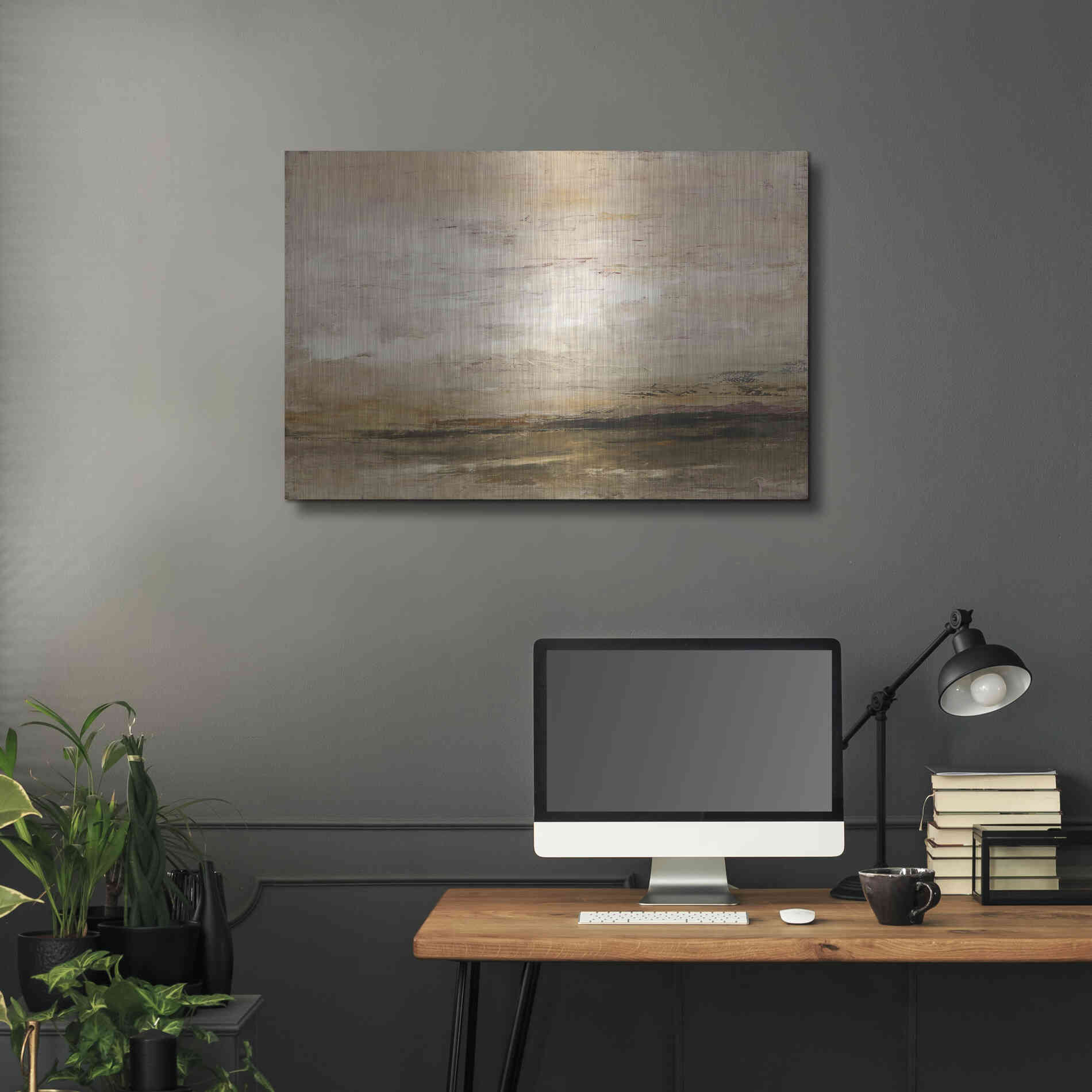 Luxe Metal Art 'Newsworthy' by Patrick Dennis, Metal Wall Art,36x24