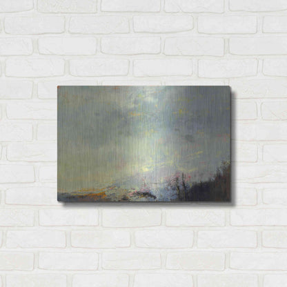 Luxe Metal Art 'No Reception' by Patrick Dennis, Metal Wall Art,24x16