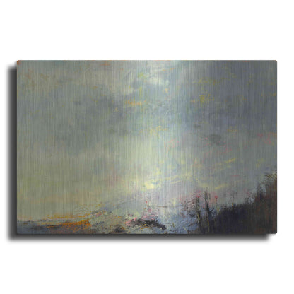 Luxe Metal Art 'No Reception' by Patrick Dennis, Metal Wall Art