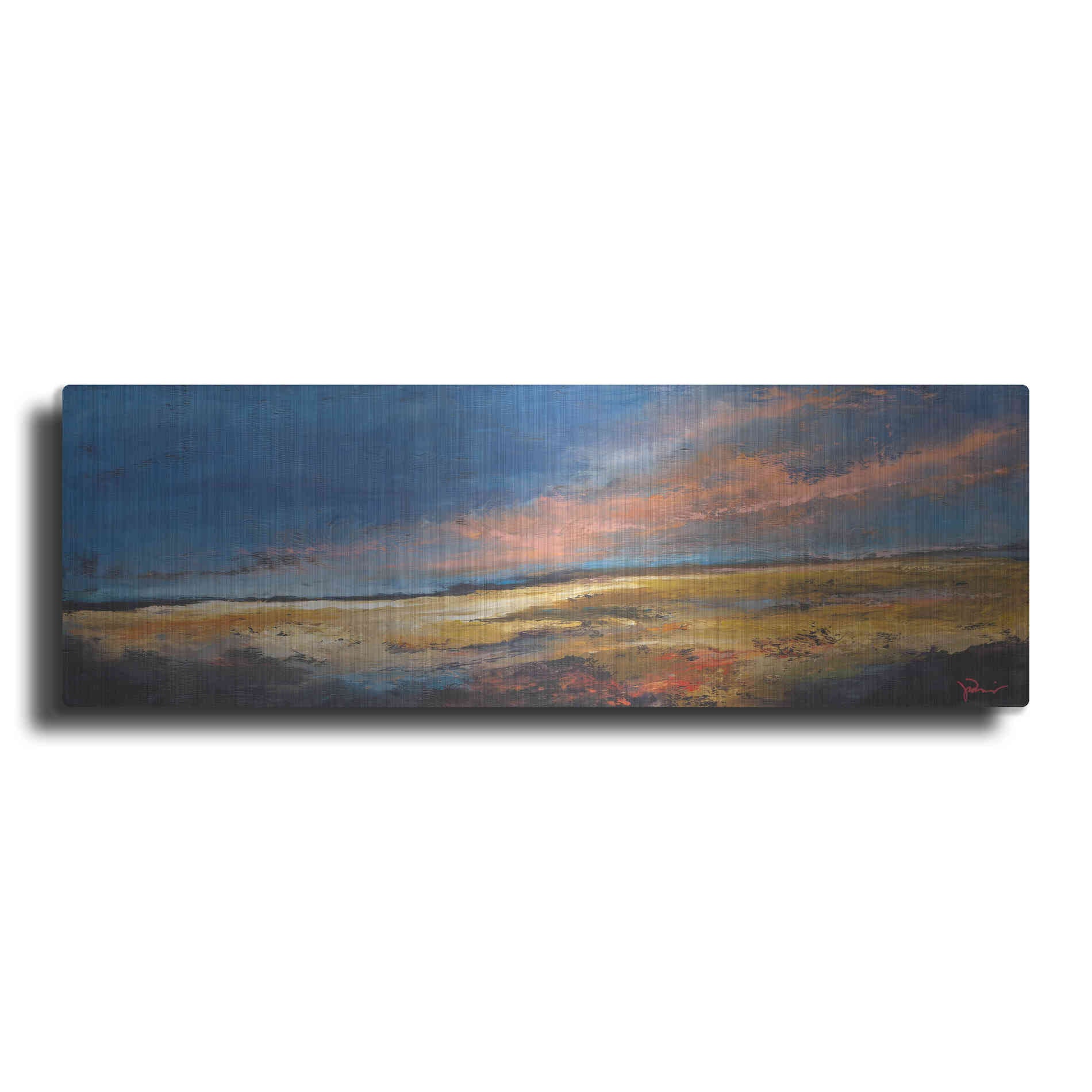 Luxe Metal Art 'Ranch Romance' by Patrick Dennis, Metal Wall Art