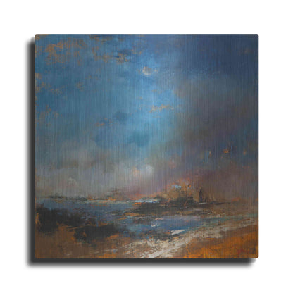 Luxe Metal Art 'Reclaimed Land' by Patrick Dennis, Metal Wall Art