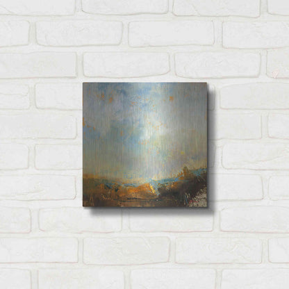 Luxe Metal Art 'Scaffold' by Patrick Dennis, Metal Wall Art,12x12