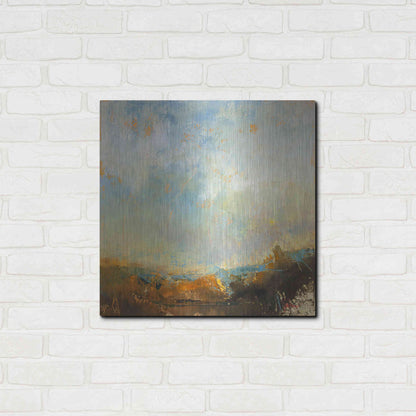 Luxe Metal Art 'Scaffold' by Patrick Dennis, Metal Wall Art,24x24