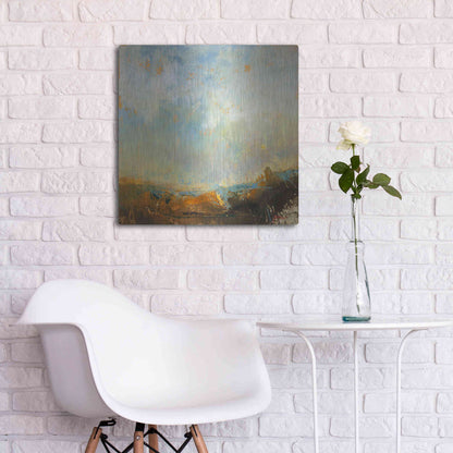 Luxe Metal Art 'Scaffold' by Patrick Dennis, Metal Wall Art,24x24