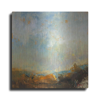 Luxe Metal Art 'Scaffold' by Patrick Dennis, Metal Wall Art