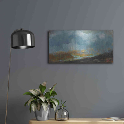 Luxe Metal Art 'Spires' by Patrick Dennis, Metal Wall Art,24x12