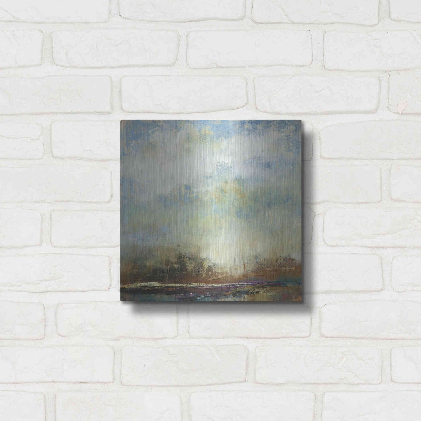 Luxe Metal Art 'Thai Effect' by Patrick Dennis, Metal Wall Art,12x12