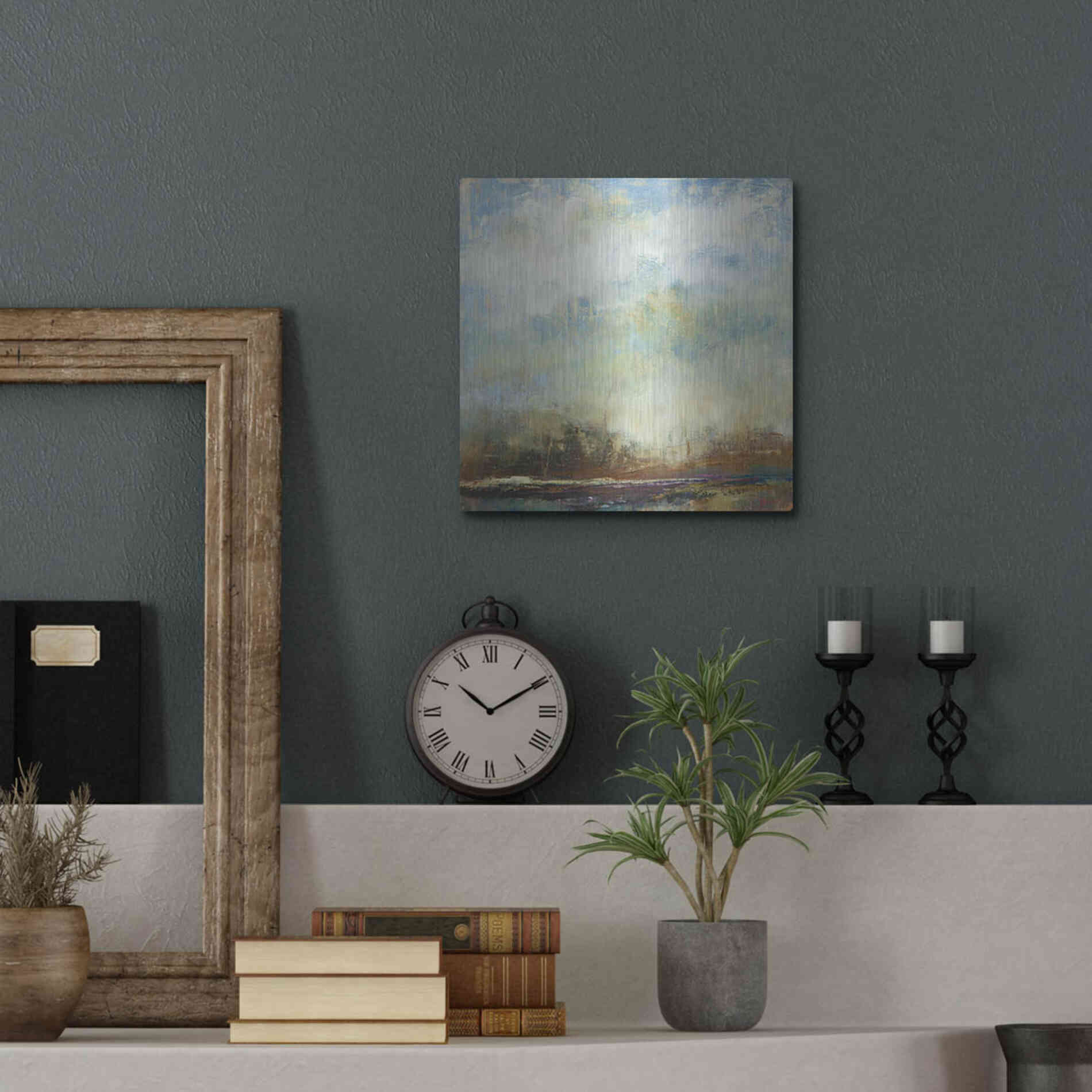 Luxe Metal Art 'Thai Effect' by Patrick Dennis, Metal Wall Art,12x12