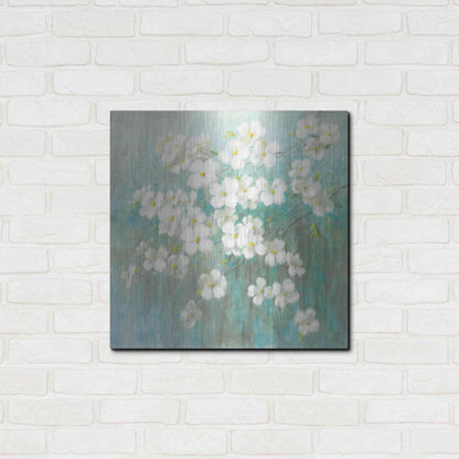 Luxe Metal Art 'Spring Dream I Abstract' by Danhui Nai, Metal Wall Art,24x24