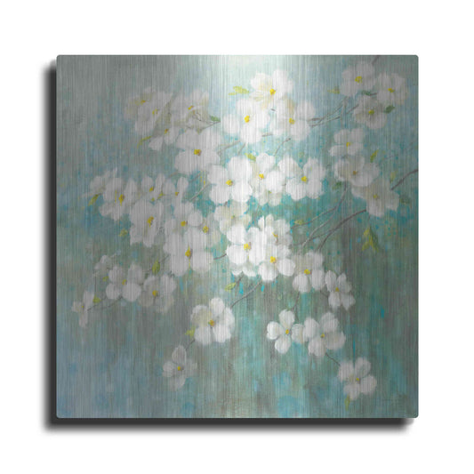Luxe Metal Art 'Spring Dream I Abstract' by Danhui Nai, Metal Wall Art
