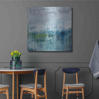 Luxe Metal Art 'Thaw' by Patrick Dennis, Metal Wall Art,36x36