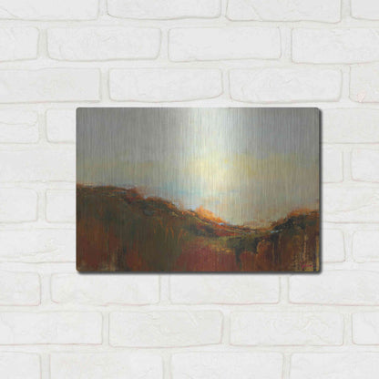 Luxe Metal Art 'The Bowl' by Patrick Dennis, Metal Wall Art,16x12