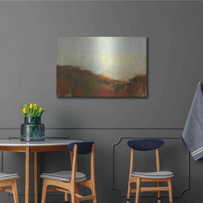 Luxe Metal Art 'The Bowl' by Patrick Dennis, Metal Wall Art,36x24