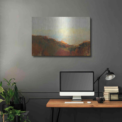 Luxe Metal Art 'The Bowl' by Patrick Dennis, Metal Wall Art,36x24