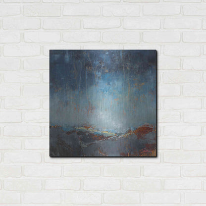 Luxe Metal Art 'The Pass' by Patrick Dennis, Metal Wall Art,24x24