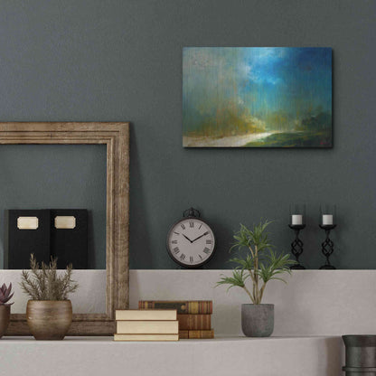 Luxe Metal Art 'The Path' by Patrick Dennis, Metal Wall Art,16x12