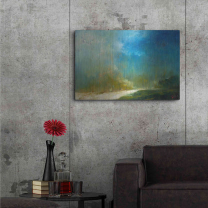 Luxe Metal Art 'The Path' by Patrick Dennis, Metal Wall Art,36x24