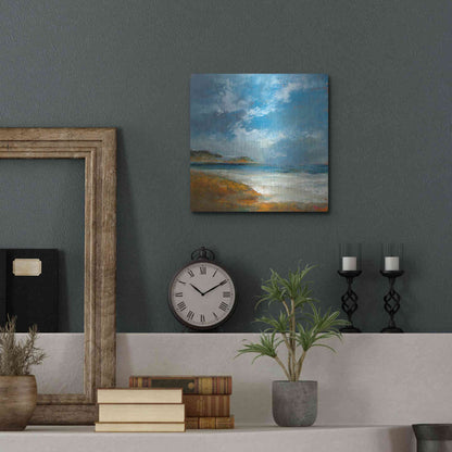 Luxe Metal Art 'Williams' by Patrick Dennis, Metal Wall Art,12x12