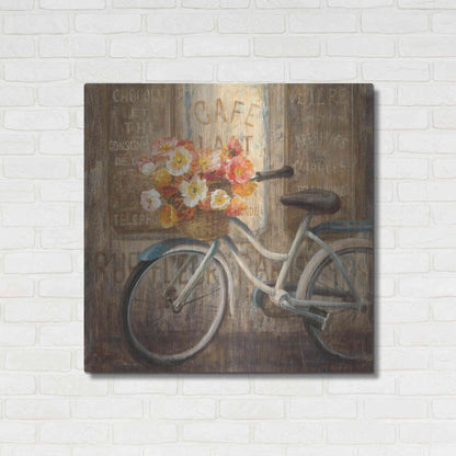 Luxe Metal Art 'Meet Me at Le Cafe II' by Danhui Nai, Metal Wall Art,36x36