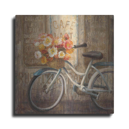 Luxe Metal Art 'Meet Me at Le Cafe II' by Danhui Nai, Metal Wall Art
