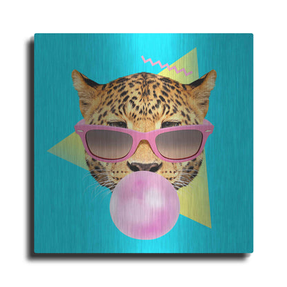 Luxe Metal Art 'Bubble Gum' by Robert Farkas, Metal Wall Art