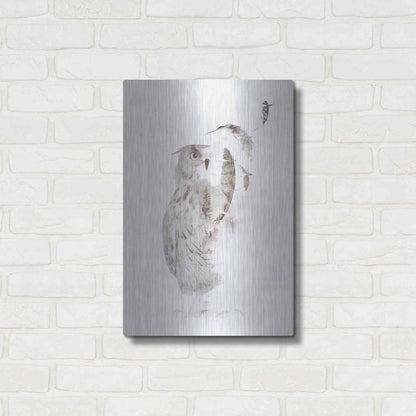 Luxe Metal Art 'Fade Out' by Robert Farkas, Metal Wall Art,16x24