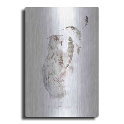 Luxe Metal Art 'Fade Out' by Robert Farkas, Metal Wall Art