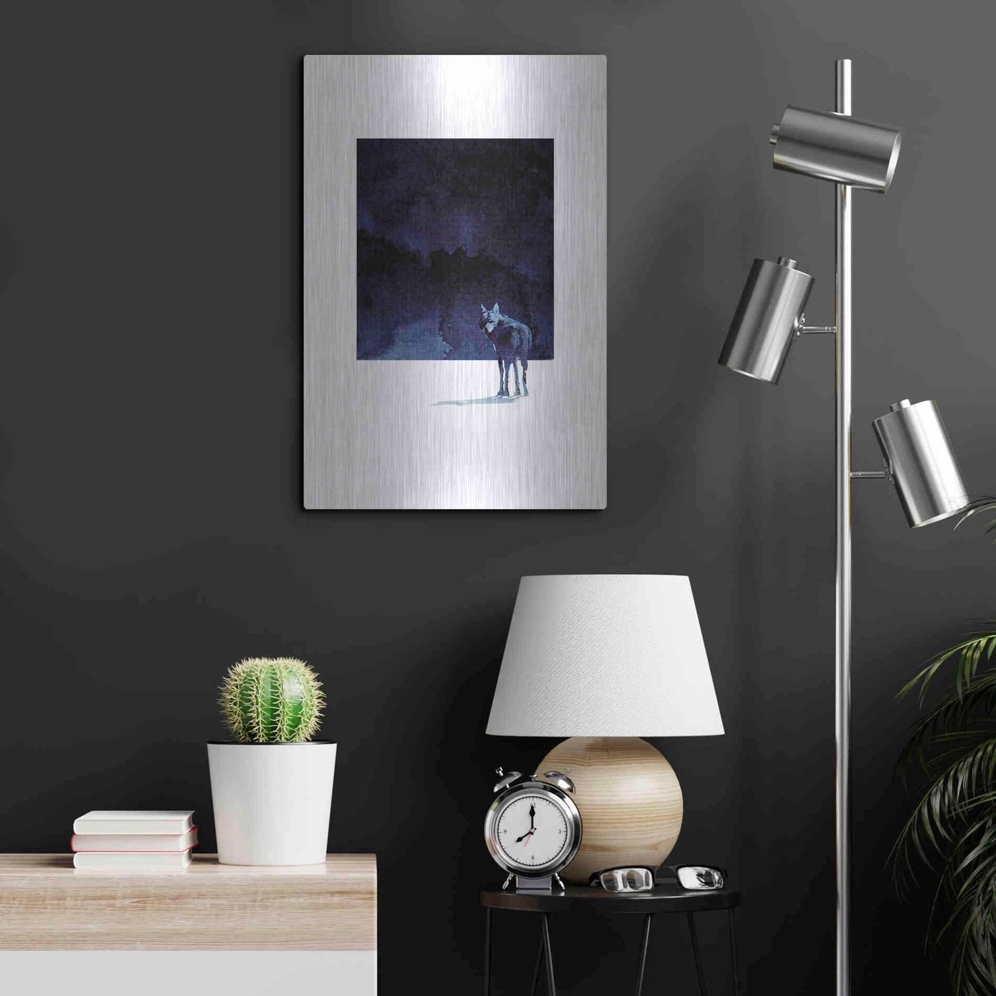 Luxe Metal Art 'I’m Going Back' by Robert Farkas, Metal Wall Art,16x24