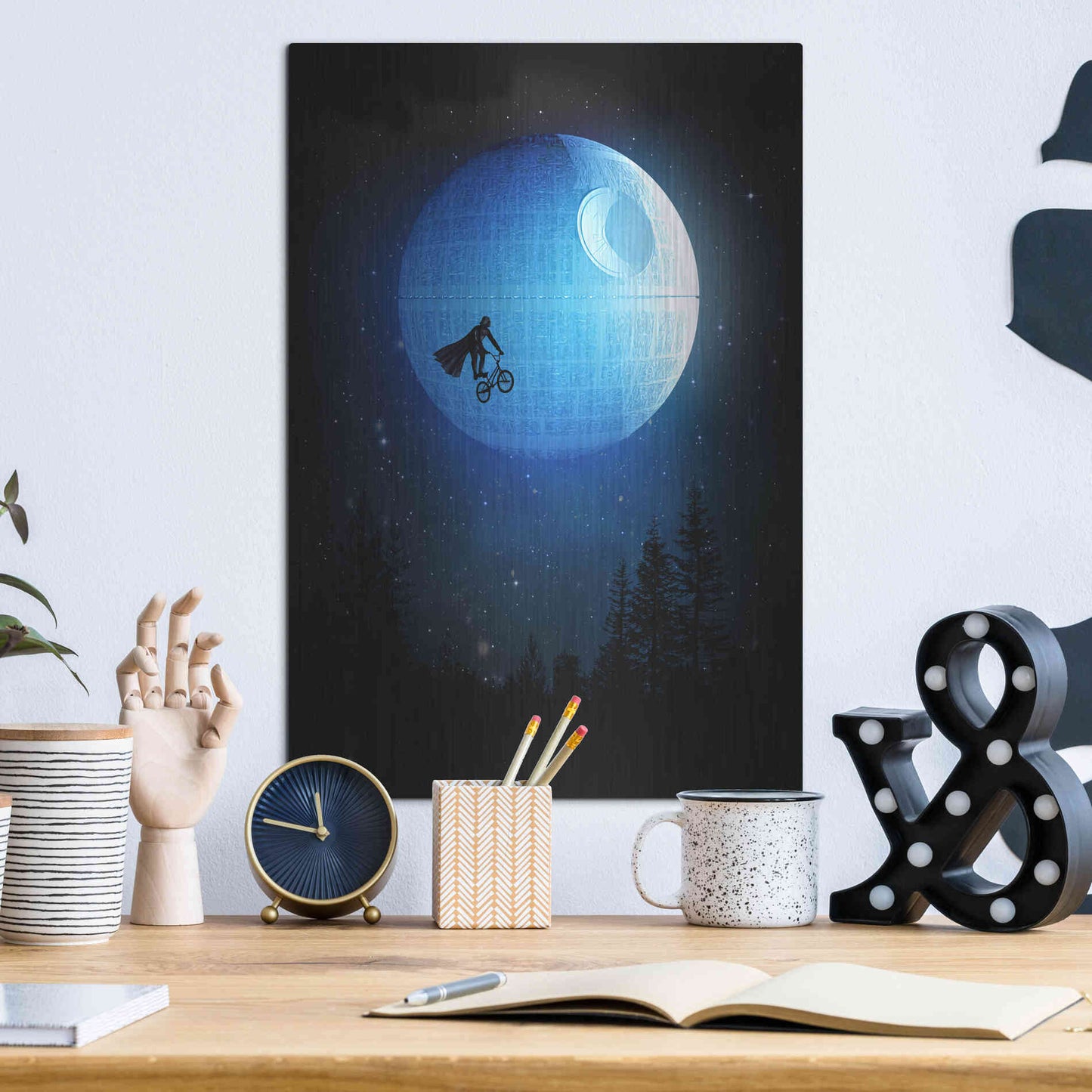 Luxe Metal Art 'Let’s Have a Ride' by Robert Farkas, Metal Wall Art,12x16