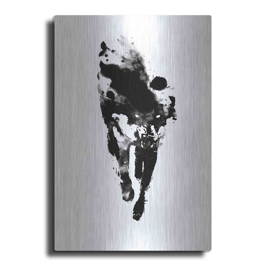 Luxe Metal Art 'My Personal Demon' by Robert Farkas, Metal Wall Art