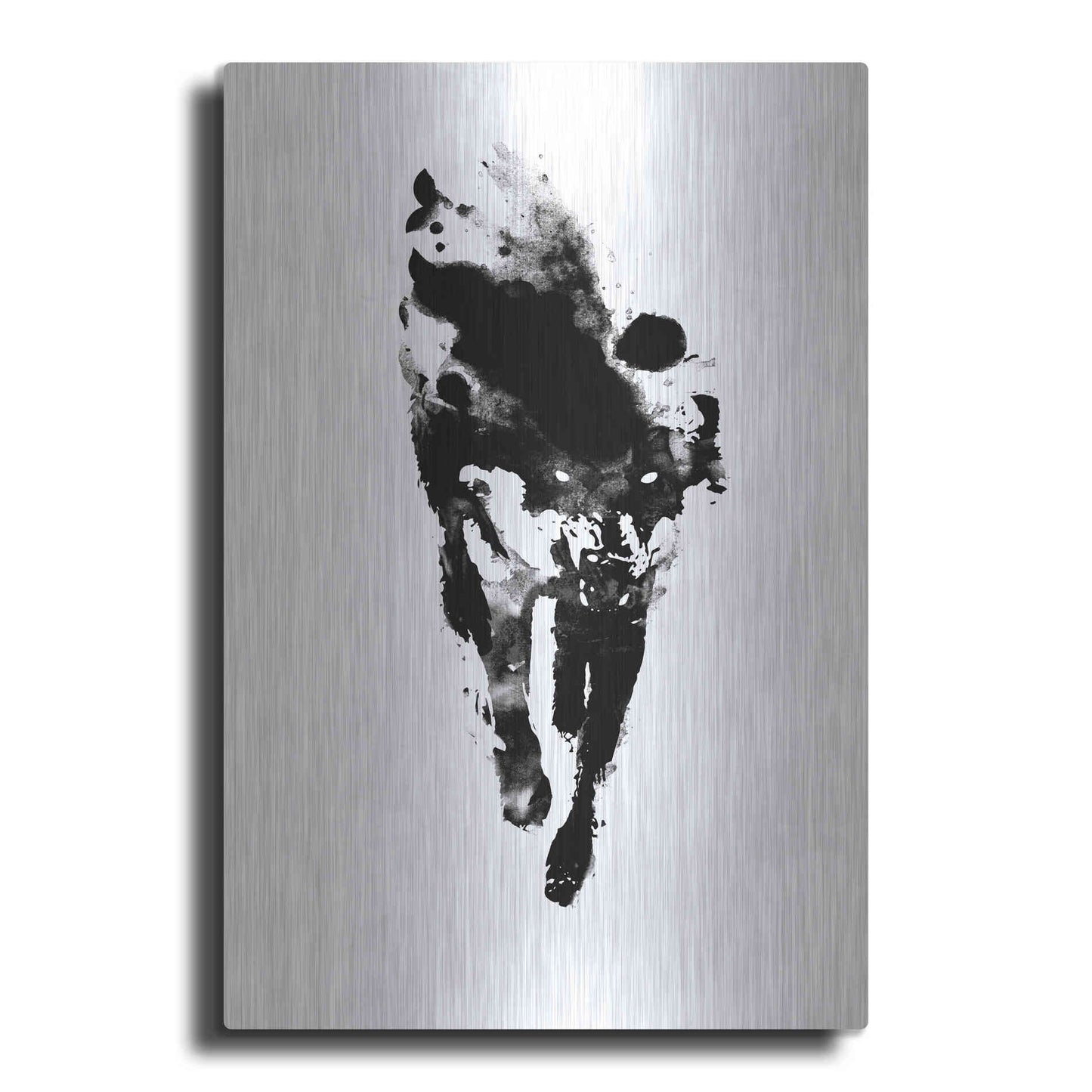 Luxe Metal Art 'My Personal Demon' by Robert Farkas, Metal Wall Art