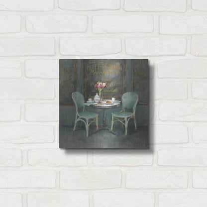 Luxe Metal Art 'Joy of Paris II' by Danhui Nai, Metal Wall Art,12x12