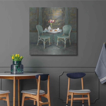 Luxe Metal Art 'Joy of Paris II' by Danhui Nai, Metal Wall Art,36x36