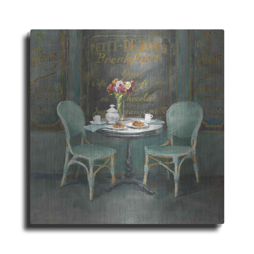 Luxe Metal Art 'Joy of Paris II' by Danhui Nai, Metal Wall Art