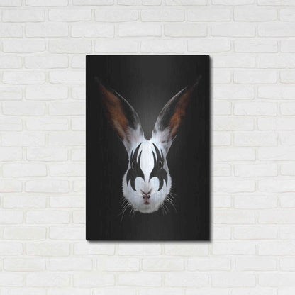 Luxe Metal Art 'Rabbit Rocks' by Robert Farkas, Metal Wall Art,24x36